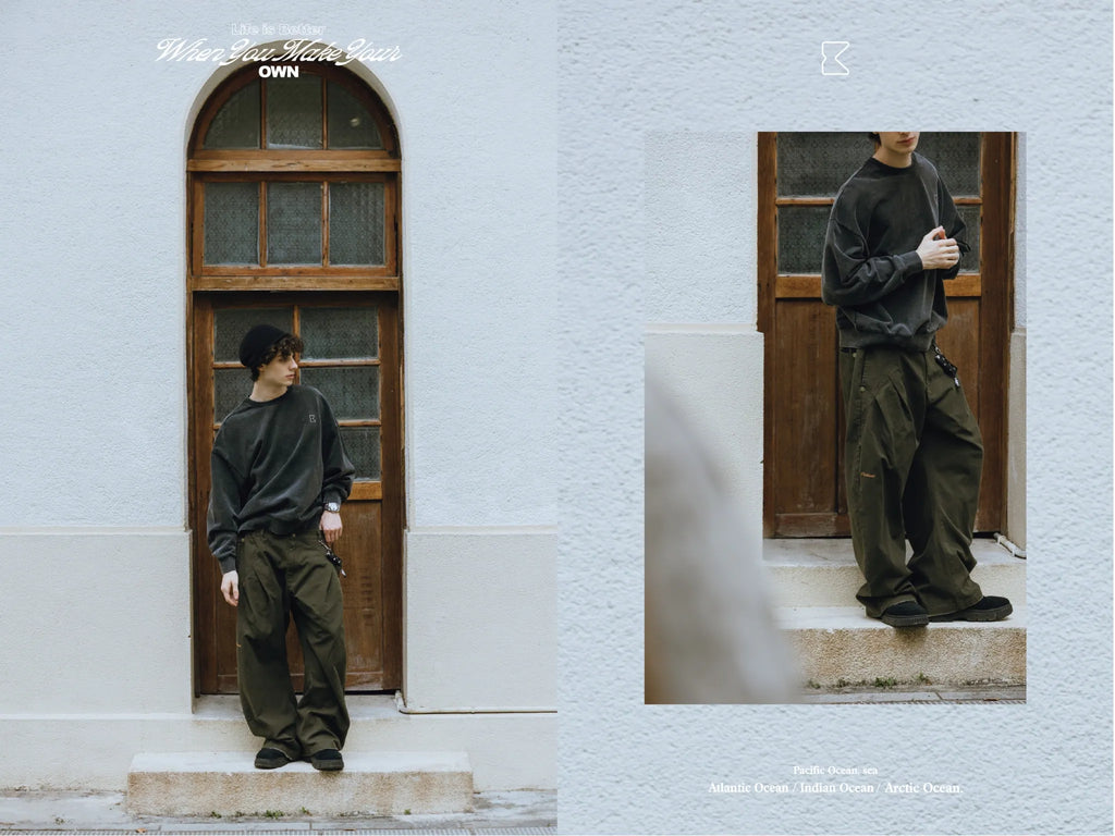 COWAVE 2025 Fall & Winter Secant Curved Pants