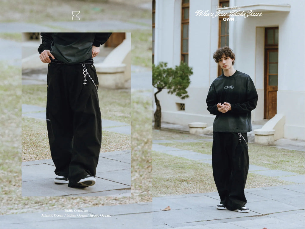 COWAVE 2025 Fall & Winter Secant Curved Pants