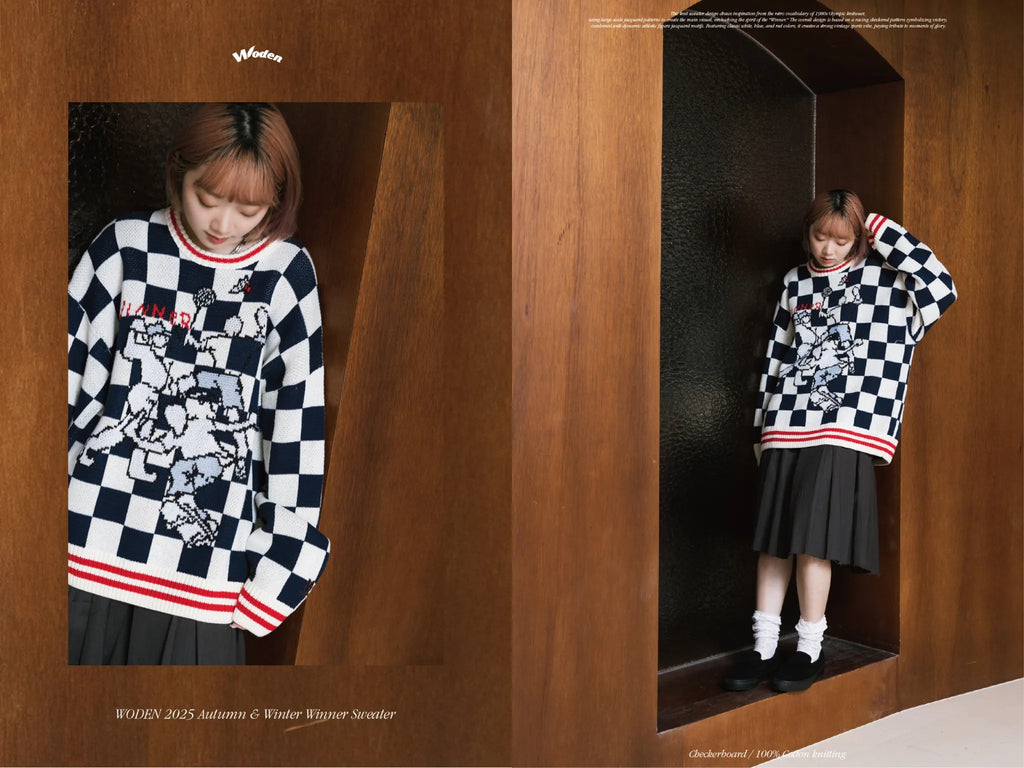 WODEN 2025 Autumn & Winter 011 Winner Sweater