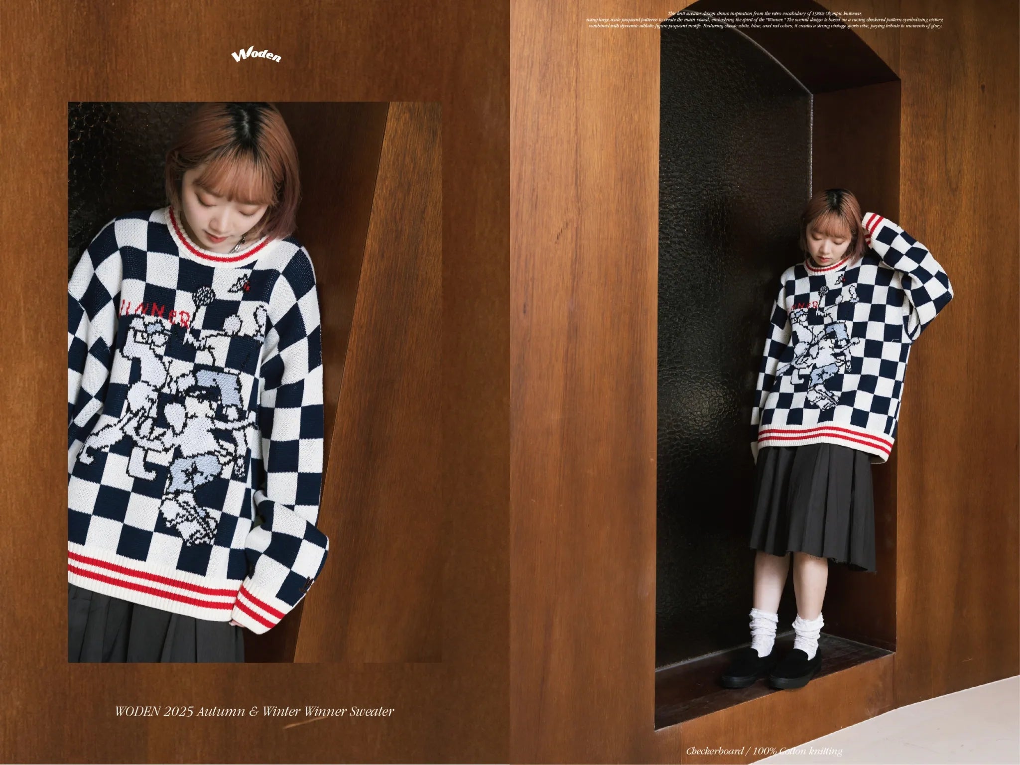 WODEN 2025 Autumn & Winter 011 Winner Sweater