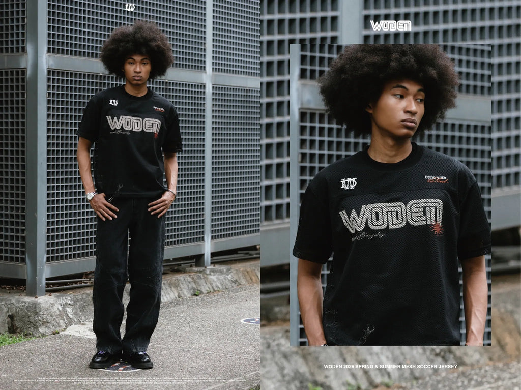 WODEN 2026 Spring & Summer 008 Mesh Soccer Jersey