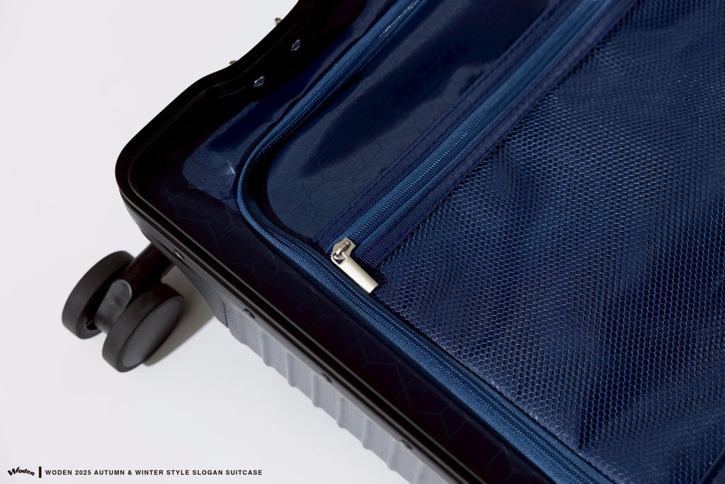 WODEN 2025 Autumn & Winter 024 Style Slogan Suitcase