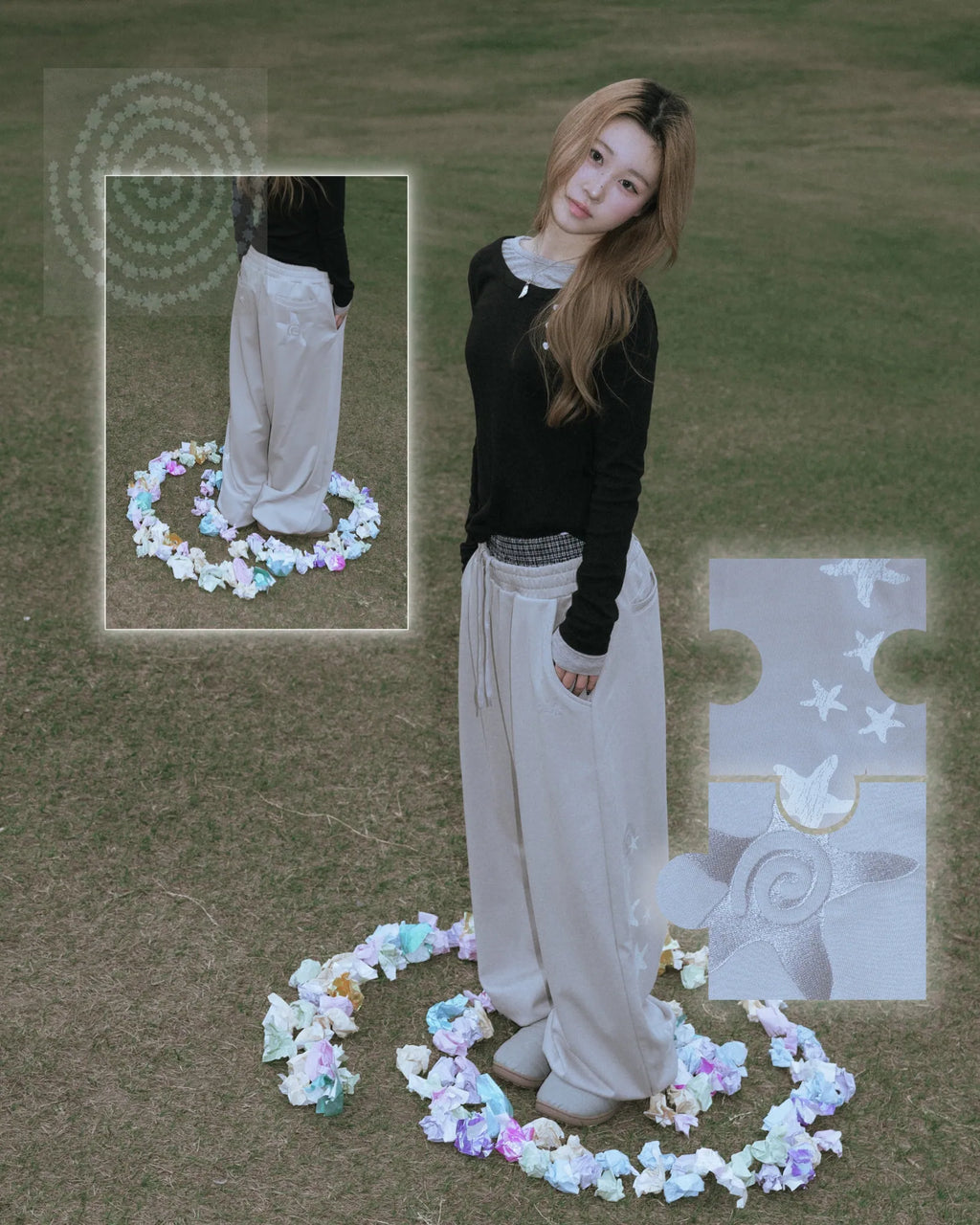 WODEN® X H2.PIE® Star Sweatpants