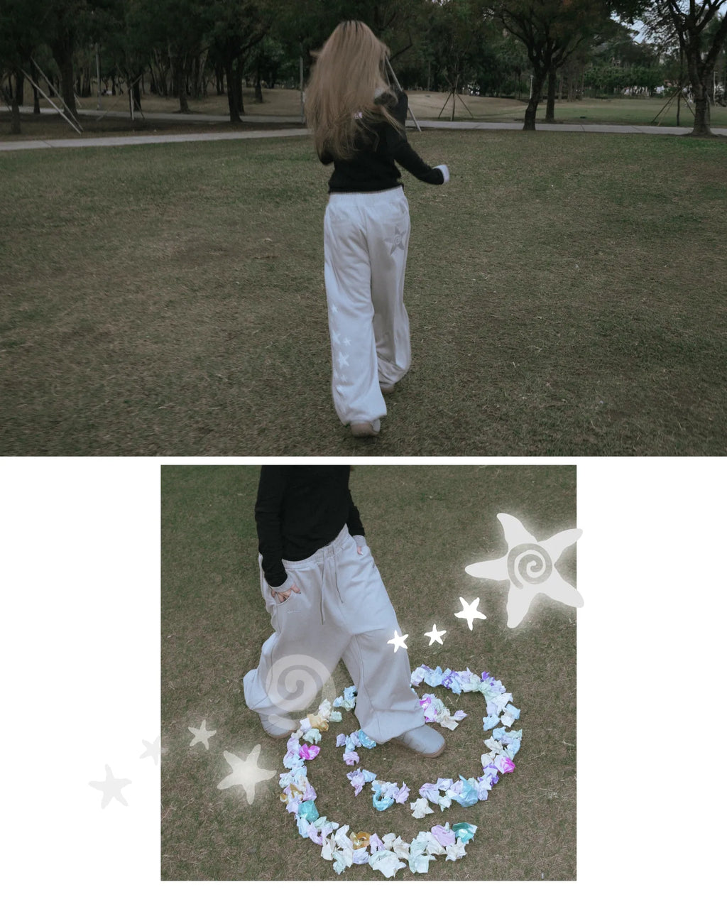 WODEN® X H2.PIE® Star Sweatpants