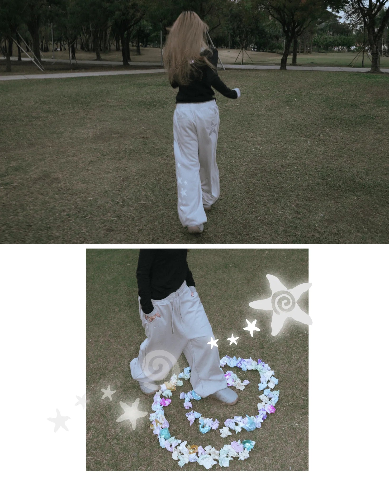 WODEN® X H2.PIE® Star Sweatpants