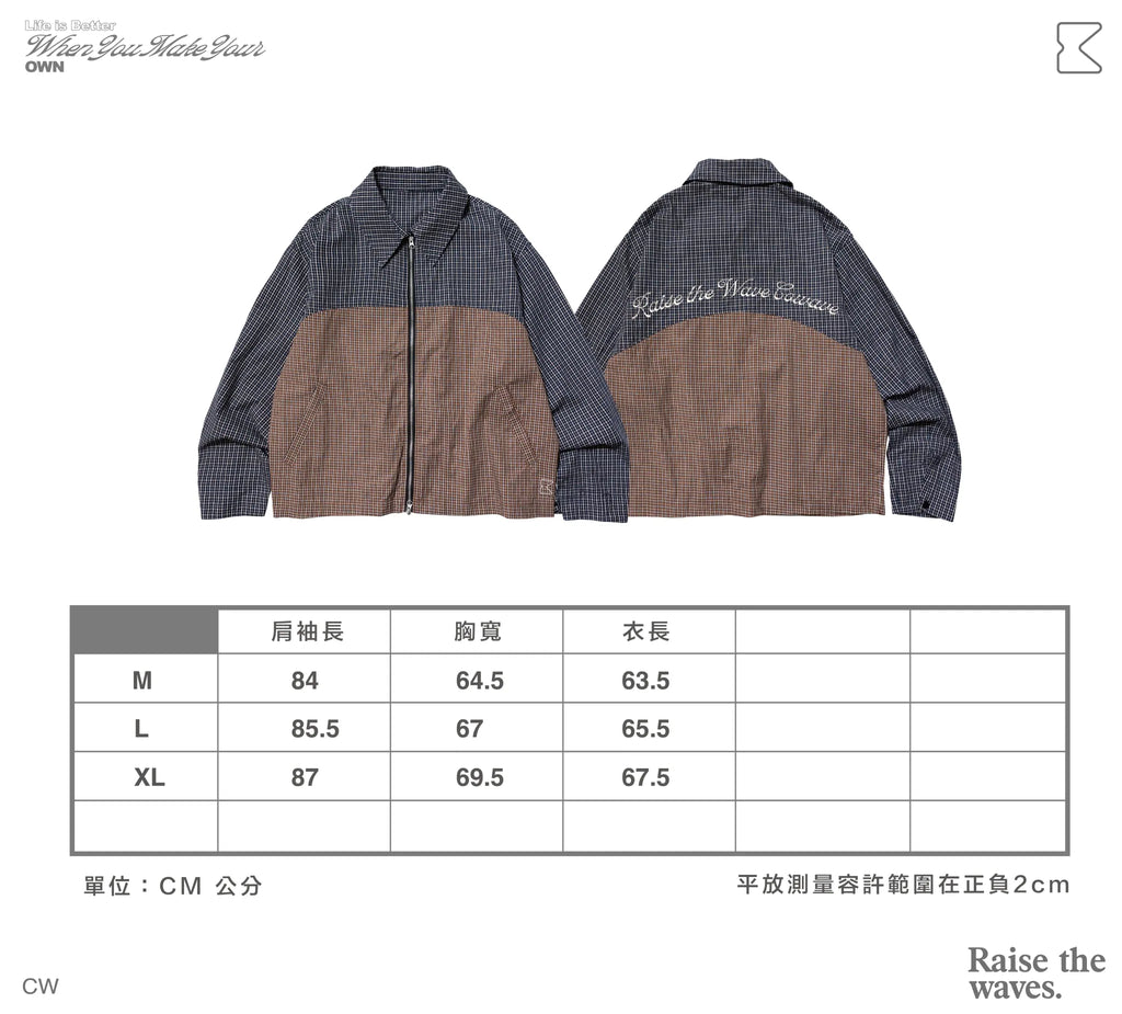 COWAVE 2025 Fall & Winter Plaid Jacket