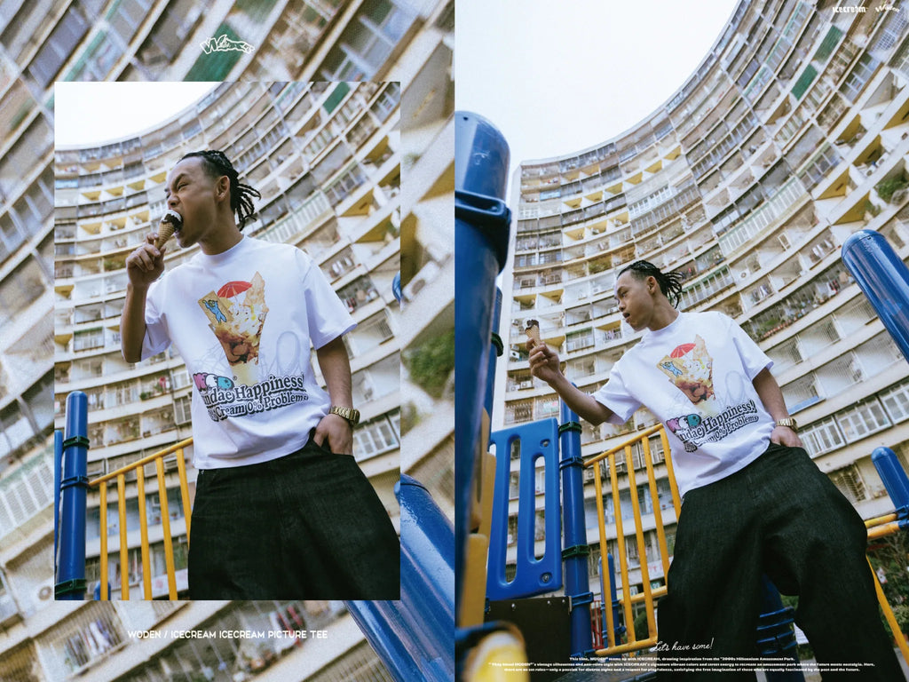 WODEN / ICECREAM 25AW 026 IceCream Picture Tee