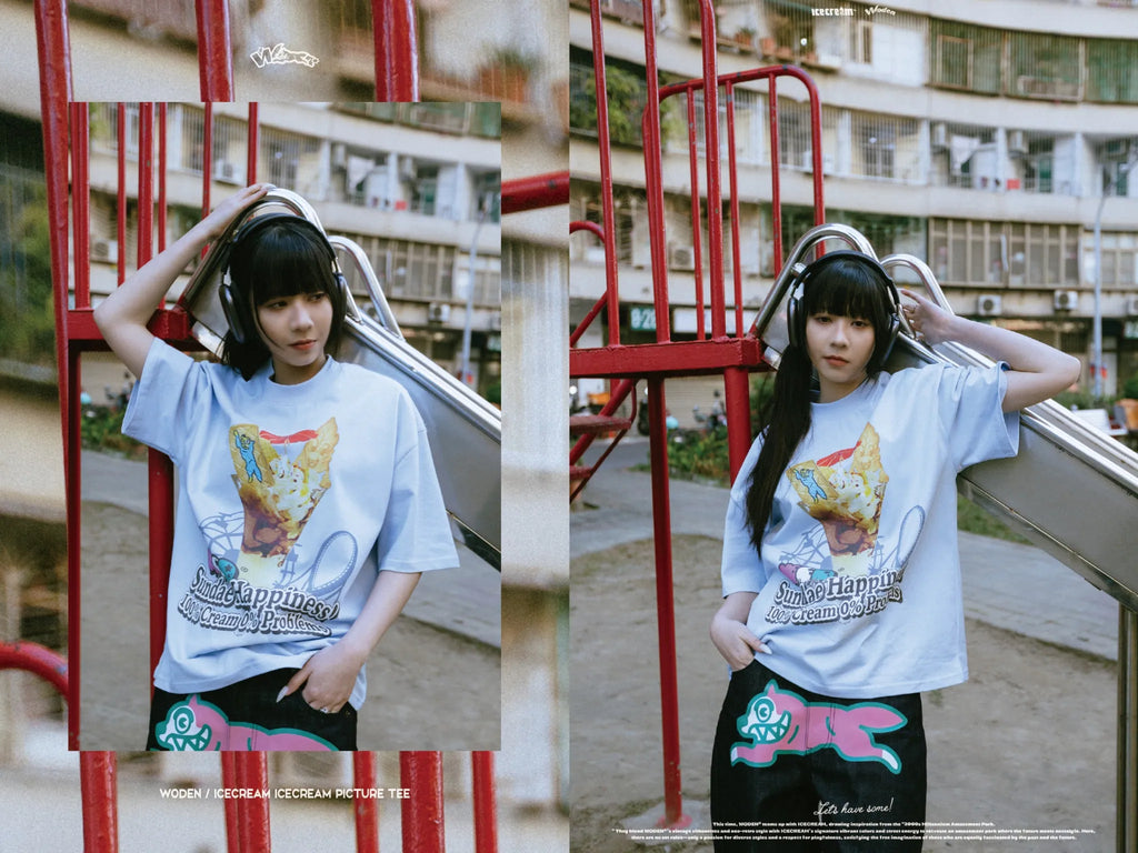 WODEN / ICECREAM 25AW 026 IceCream Picture Tee