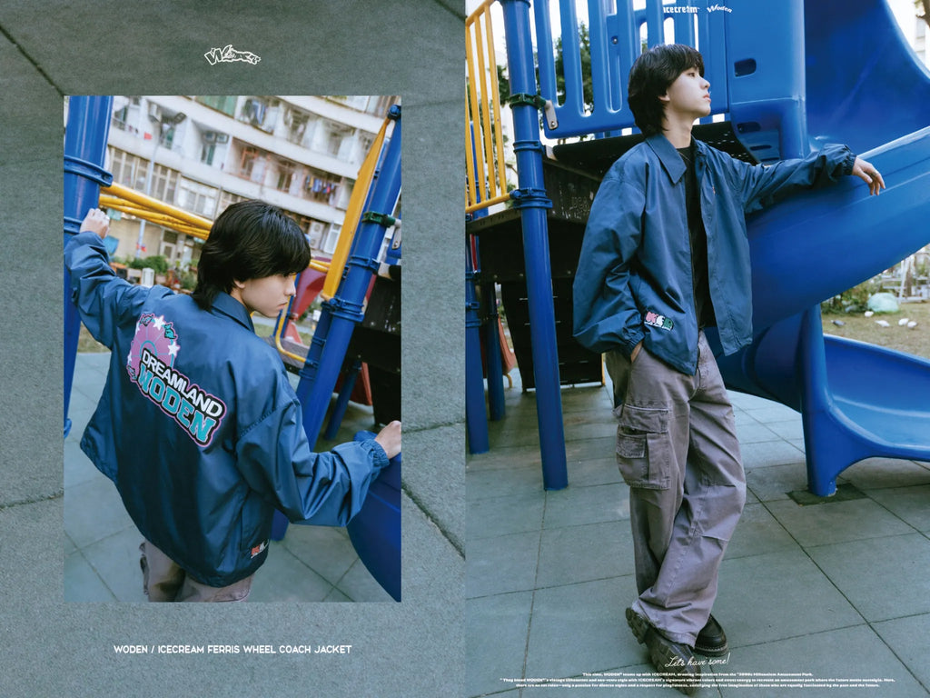 WODEN / ICECREAM 25AW 028 Ferris Wheel Coach Jacket
