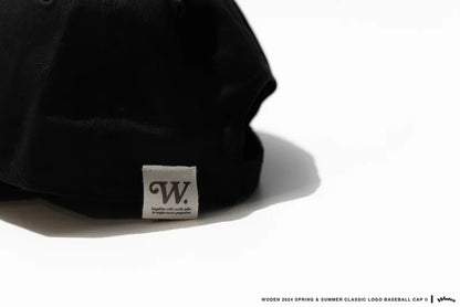 WODEN 2024 Spring & Summer 049 Classic Feather LOGO Baseball Cap II