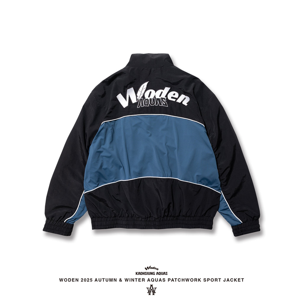 WODEN / AQUAS 2025 Autumn & Winter Patchwork Sport Jacket