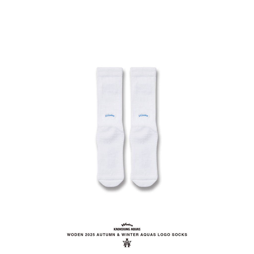 WODEN / AQUAS 2025 Autumn & Winter LOGO Socks