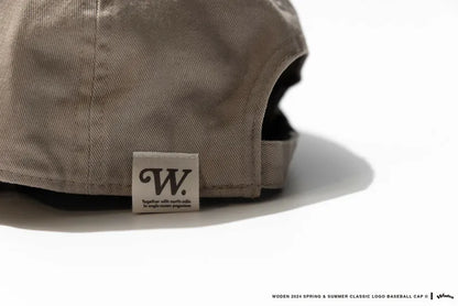 WODEN 2024 Spring & Summer 049 Classic Feather LOGO Baseball Cap II