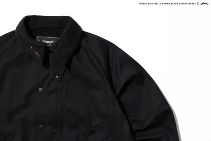 WODEN 2024 Fall & Winter 045 Black Safari Jacket