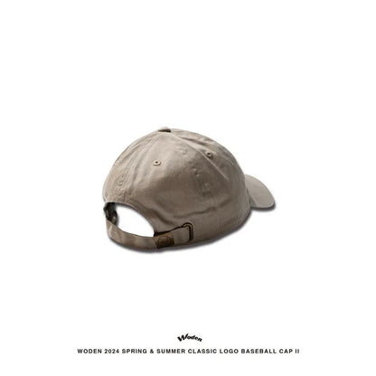 WODEN 2024 Spring & Summer 049 Classic Feather LOGO Baseball Cap II