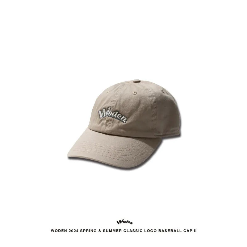 WODEN 2024 Spring & Summer 049 Classic Feather LOGO Baseball Cap II