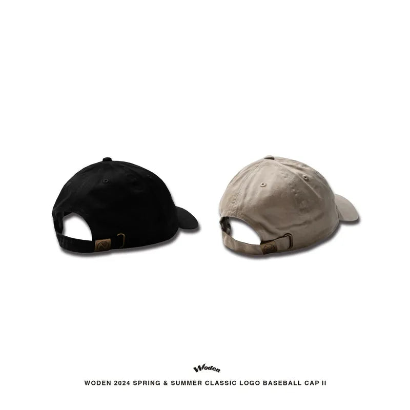 WODEN 2024 Spring & Summer 049 Classic Feather LOGO Baseball Cap II