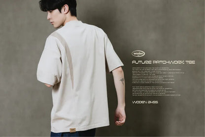 WODEN 2024 Spring & Summer 065 Future Patchwork Tee