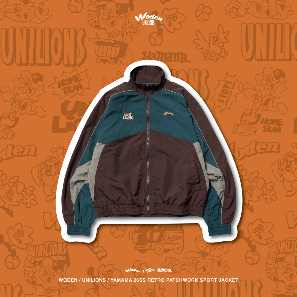 WODEN 2026 Spring & Summer 016 Unilions x Yamama Patchwork Sport Jacket