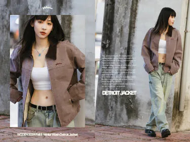 WODEN 2024 Fall & Winter 013 Wash Detroit Jacket