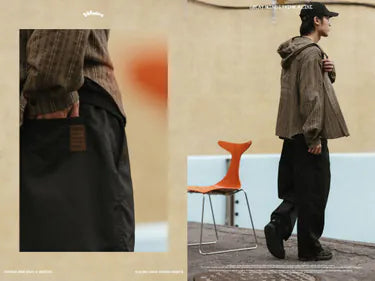 WODEN 2024 Fall & Winter 024 Clean LOGO Cargo Pants