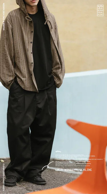 WODEN 2024 Fall & Winter 024 Clean LOGO Cargo Pants