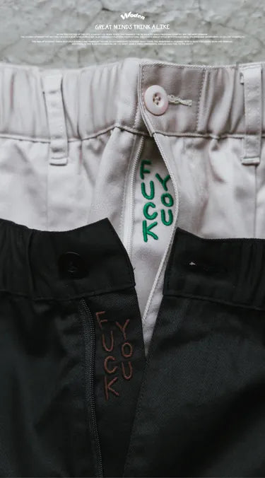 WODEN 2024 Fall & Winter 024 Clean LOGO Cargo Pants