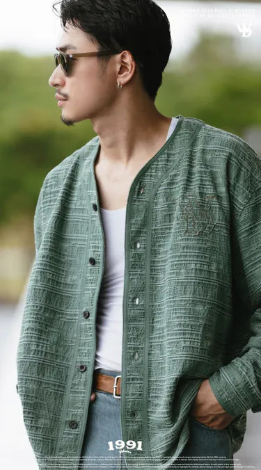 WODEN 2024 Fall & Winter 034 Broken Baseball Jersey