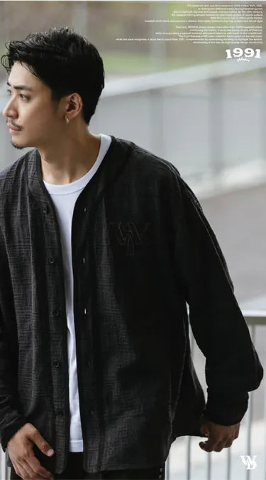 WODEN 2024 Fall & Winter 034 Broken Baseball Jersey