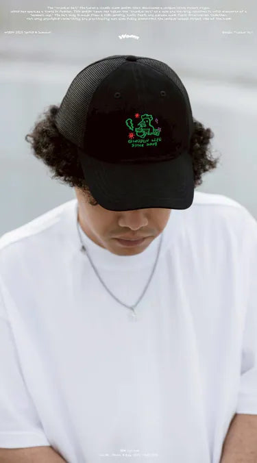 WODEN 2025 Spring & Summer 029 Doodle Trucker Hat