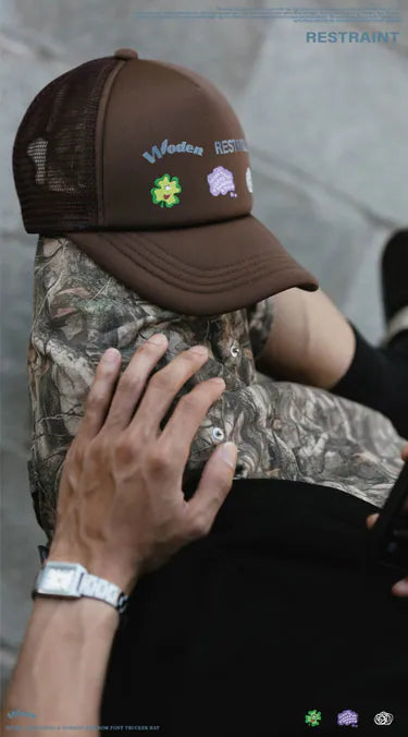 WODEN 2025 Spring & Summer 033 Freedom Font Trucker Hat