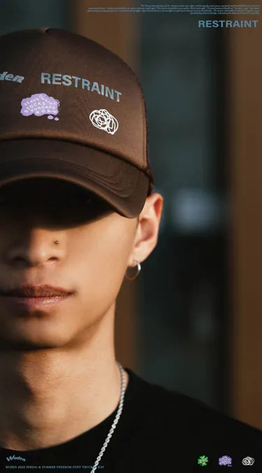 WODEN 2025 Spring & Summer 033 Freedom Font Trucker Hat