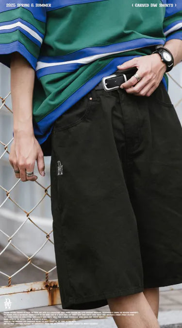 WODEN 2025 Spring & Summer 042 Carved DW Shorts