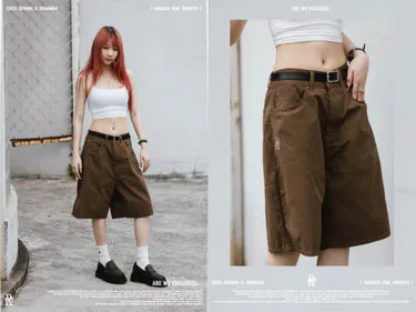 WODEN 2025 Spring & Summer 042 Carved DW Shorts