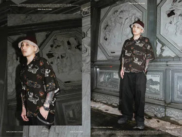 WODEN 2025 Spring & Summer 041 Tiger Allover Shirt