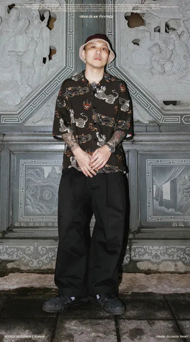 WODEN 2025 Spring & Summer 041 Tiger Allover Shirt