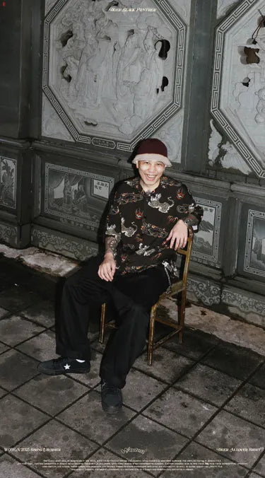 WODEN 2025 Spring & Summer 041 Tiger Allover Shirt