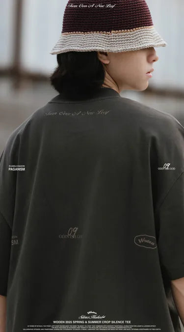 WODEN 2025 Spring & Summer 048 Crop Silence Tee