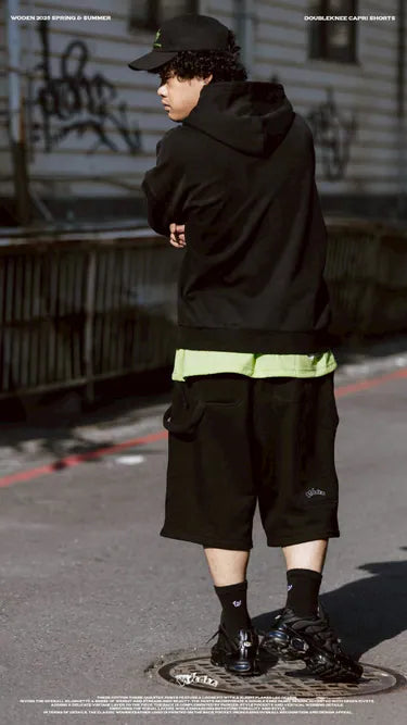 WODEN 2025 Spring & Summer 050 Doubleknee Capri Shorts