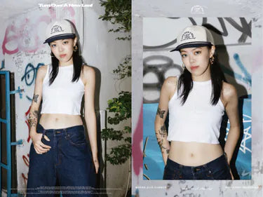 WODEN 2025 Spring & Summer 053 Retro Font Trucker Hat