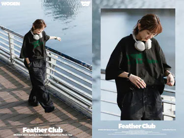 WODEN 2025 Spring & Summer 051 FeatherClub Flock Tee