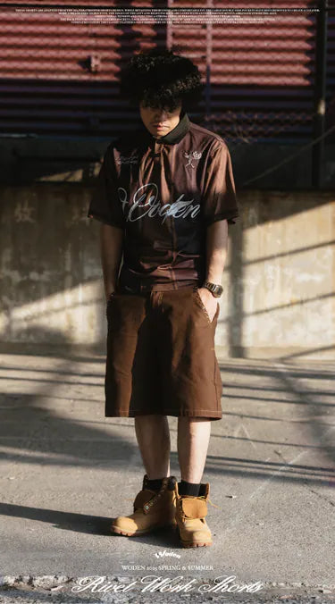 WODEN 2025 Spring & Summer 059 Rivet Work Shorts