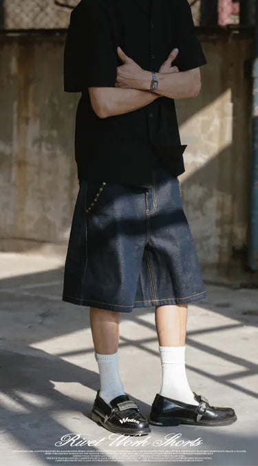 WODEN 2025 Spring & Summer 059 Rivet Work Shorts