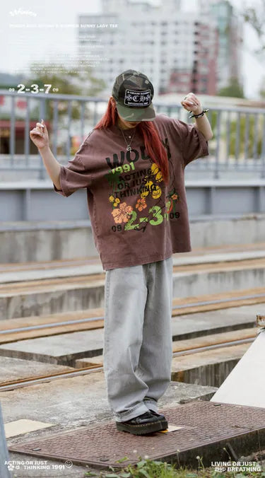 WODEN 2025 Spring & Summer 044 Sunny Lady Tee