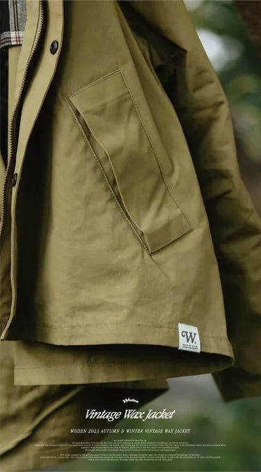 WODEN 2023 Autumn & Winter 044 Vintage Wax Jacket