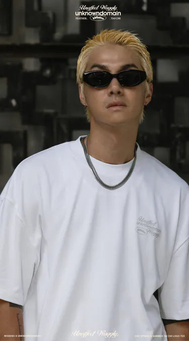 WD 25SS 071 X UD TAI CHI LOGO TEE