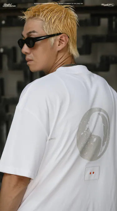 WD 25SS 071 X UD TAI CHI LOGO TEE