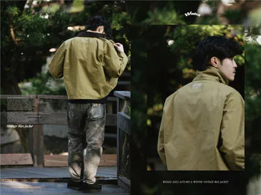 WODEN 2023 Autumn & Winter 044 Vintage Wax Jacket