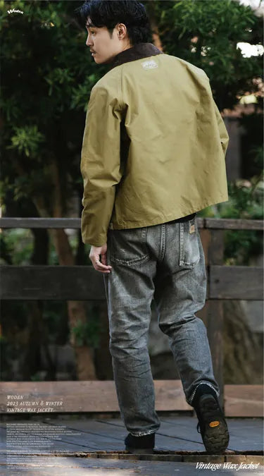 WODEN 2023 Autumn & Winter 044 Vintage Wax Jacket