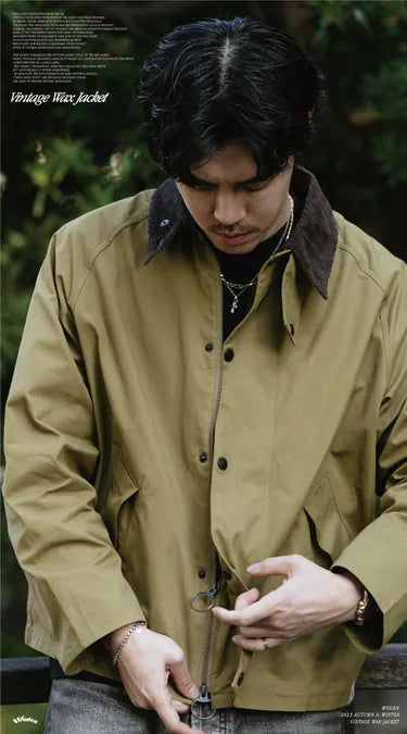 WODEN 2023 Autumn & Winter 044 Vintage Wax Jacket